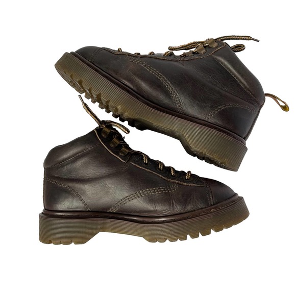 DR.MARTENS 8287 BROWN GRIZZLY CHUNKY LUG SOLE WORK BOOTS MEN SIZE7 main image 12